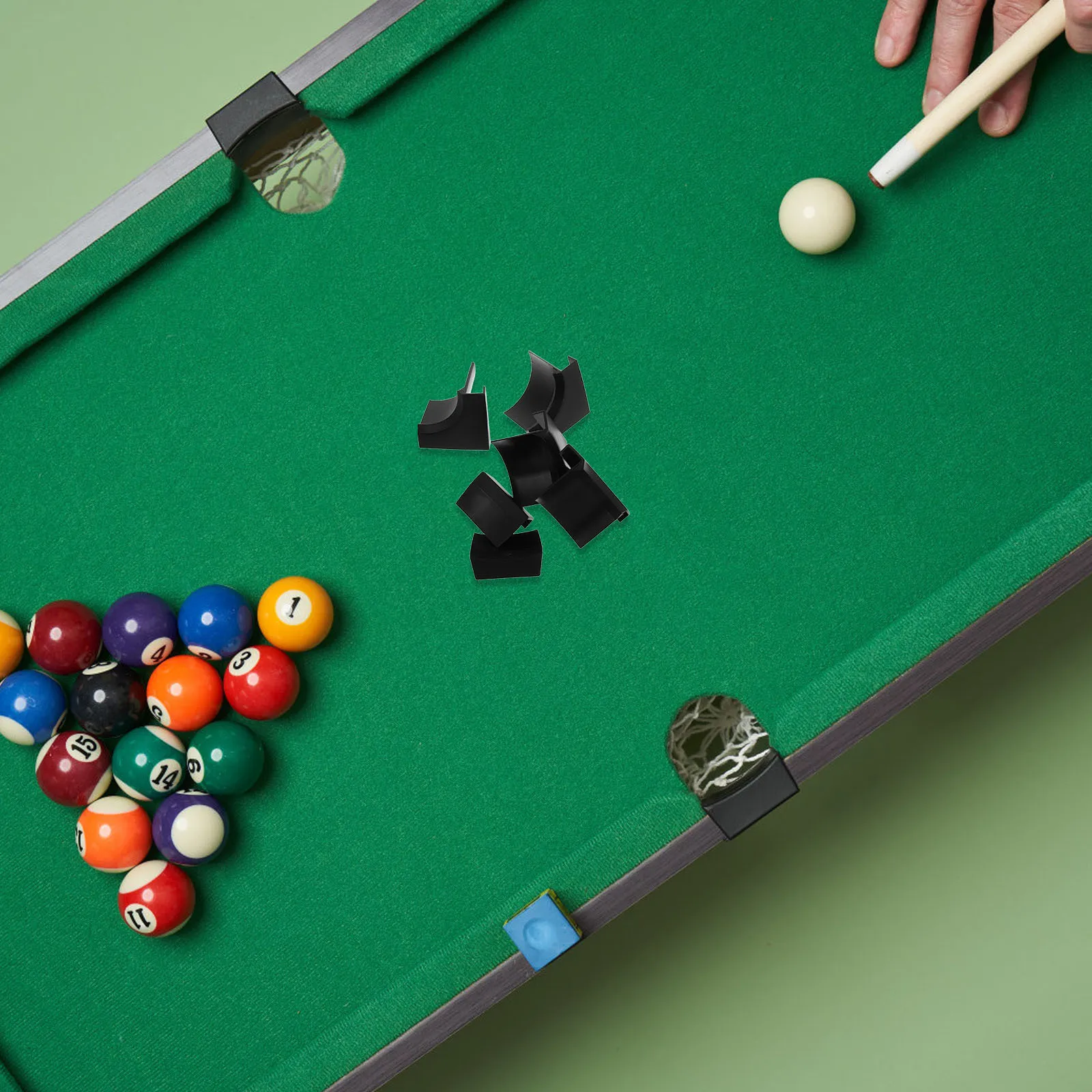

Billiards Plastic Accessories Pool Table Ball Washers Cues Racks Accessory Mini