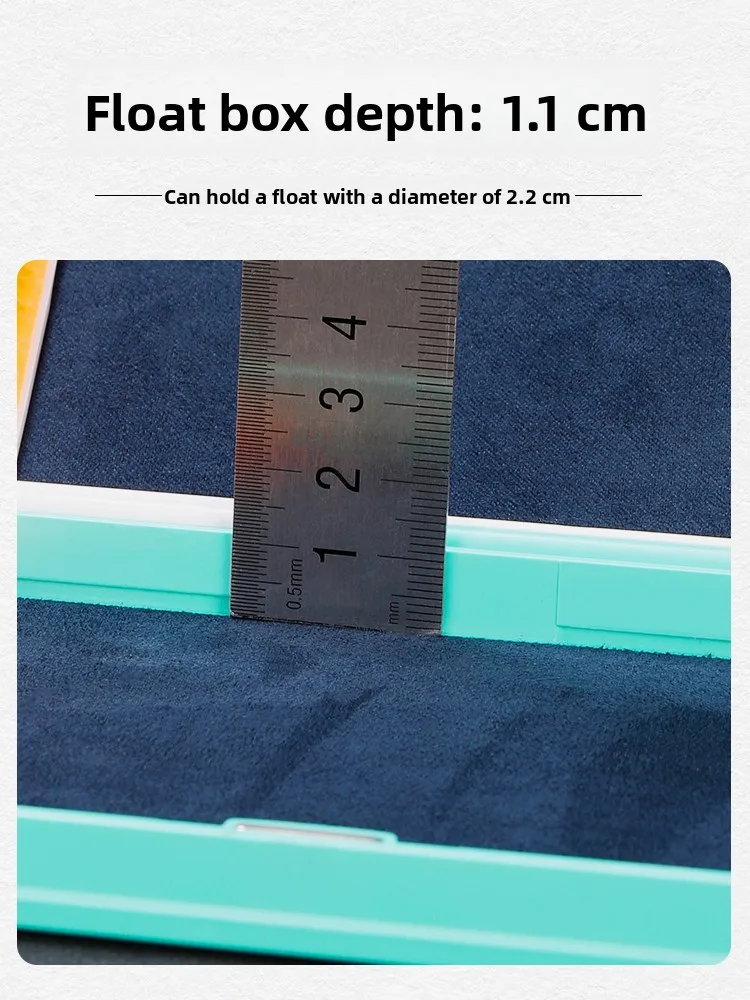 Large Capaci Double Layer Wide Tab Fiing Bobber Box Multi Functional Storage Case for Fiing Gear And Outdoor Activities