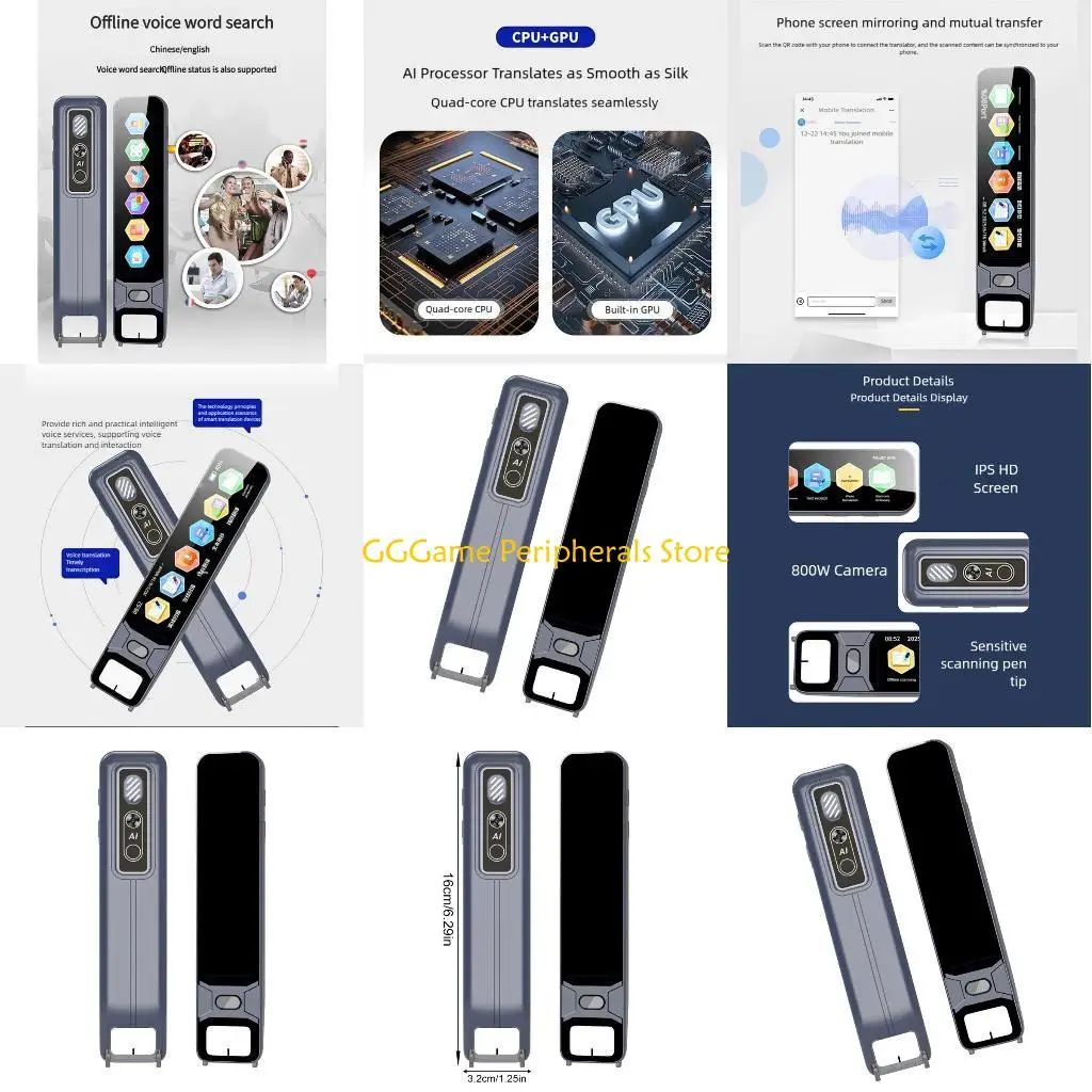 

U55B 4.18 Portable 8MP Camera 134 Online 13 Languages