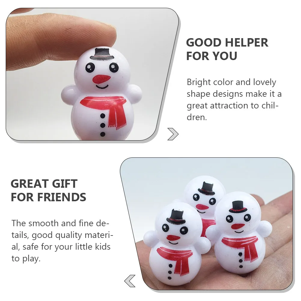 25 stuks mooie sneeuwpop beker creatief kinderen speeltijd hand-oog coördinatie training vroeg onderwijs vaardigheidsontwikkeling helder