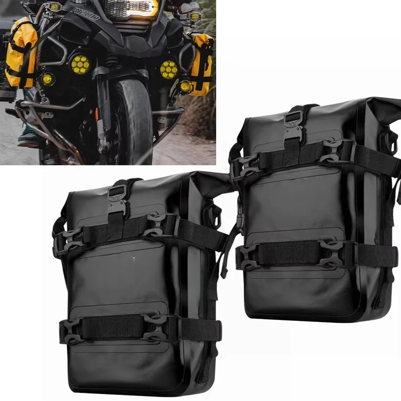 For R1250GS R1250 GS ADV R 1250GS Adventure GSA Motorcycle Frame Crash Bars Waterproof Bag Bumper Repair Tool Placement Bag