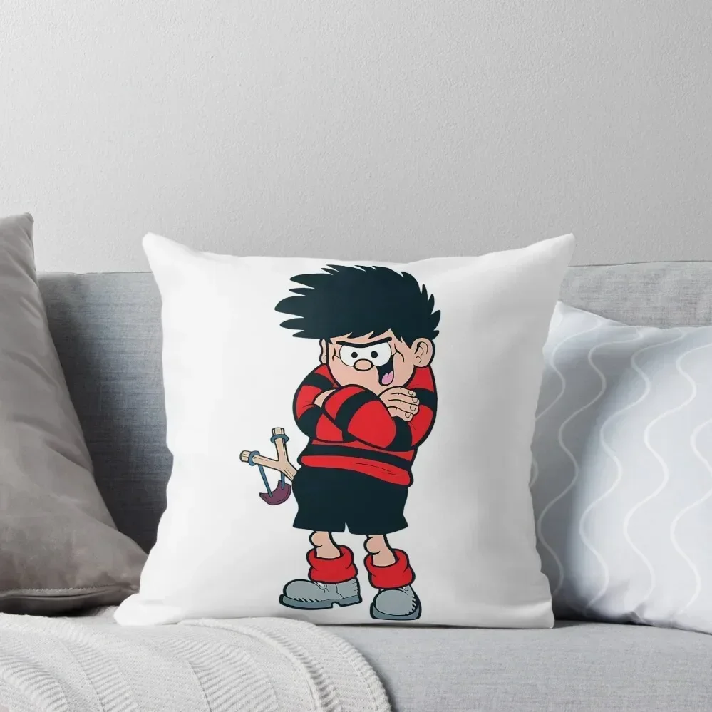 

Dennis and Gnasher Throw Pillow home decor items Plaid Sofa Cushion Cover Set pillow