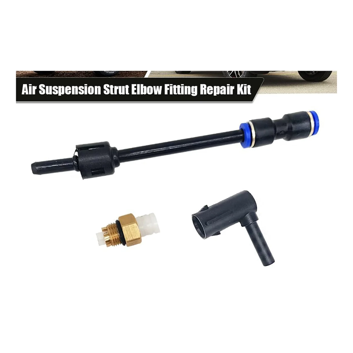 Y02A2PCS Suspension Elbow Air Strut Repair Kits with Hoses for Jeep Grand Cherokee 2011-2020,Replace: 68084809AA