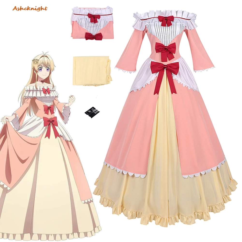 

Anime Always Catch Cospaly Maria Annunziata Dress Clothes Women Party Disguise Roleplay Outfits Suit Halloween Costume Carnival