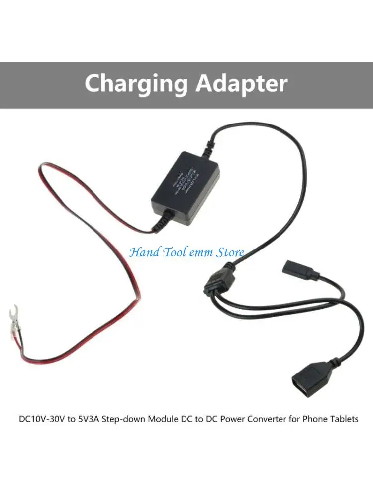 H37F Direct Current Converter Module DC-DC 10V-30V to 5V3A QC3.0 Charging Module