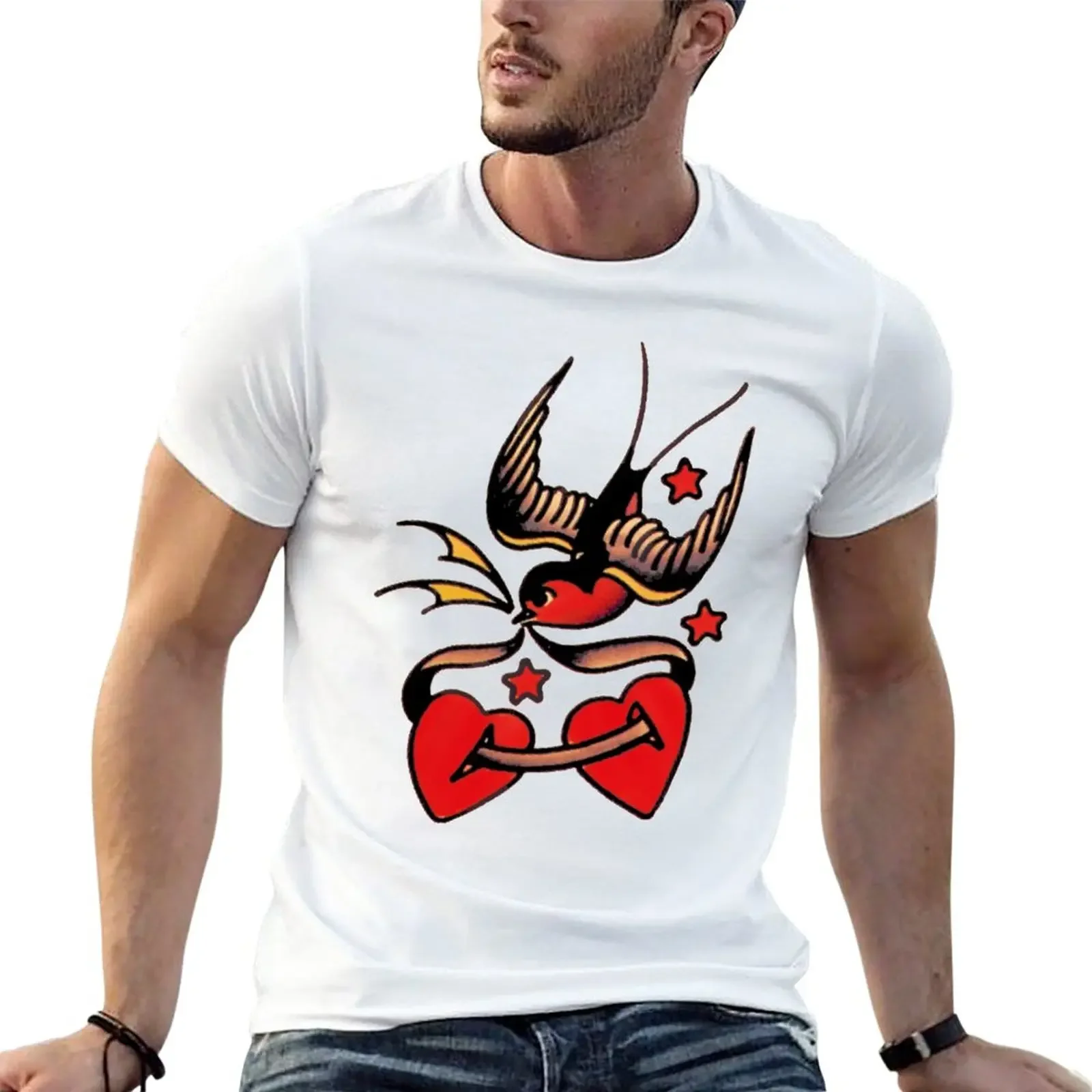 New Sparrow KerLZ T-Shirt street wear graphic t shirts mens graphic t-shirts funny