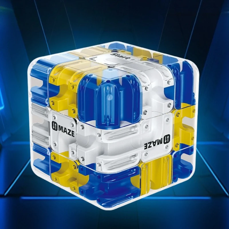 ثلاثية الأبعاد الكرة تحمل المكعب السحري المتاهة تعلم التعليم الوالدين الطفل معركة لعبة الإجهاد الإغاثة مكتب عمل لعب للأطفال هدية #5