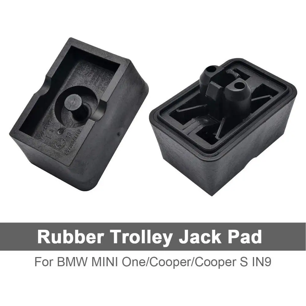 4pcs Rubber Trolley Jack Pad 51717039760 Under Car Jack Lift Jacking Point Support Pad Plug Block Cover for BMW Mini R50 R55 R56