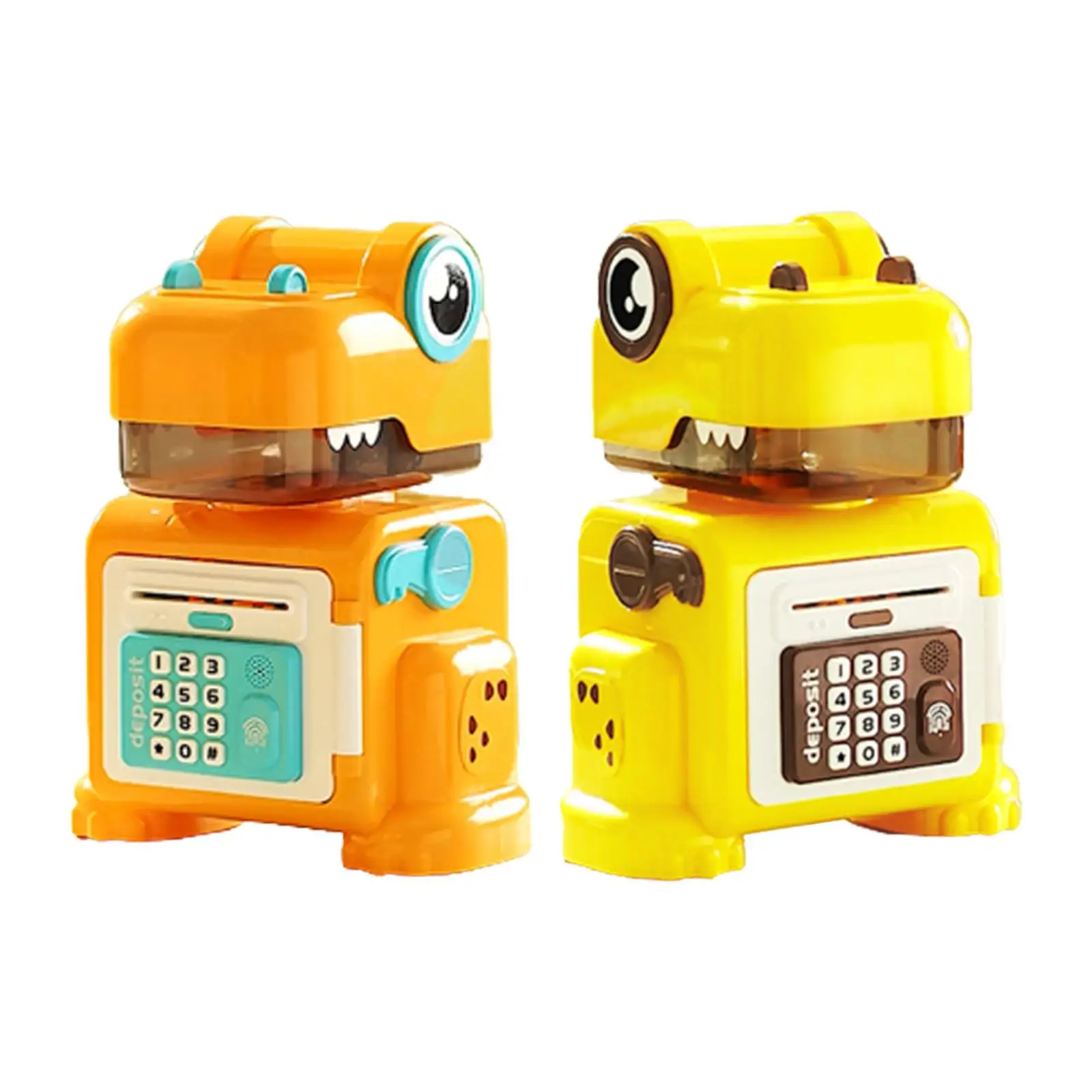 Dinosaur Piggy Bank， Money Banking Toys, Electronic Piggy Bank Money Saving Box for Kids 5 6 7 8 9 10 Children Birthday Gifts