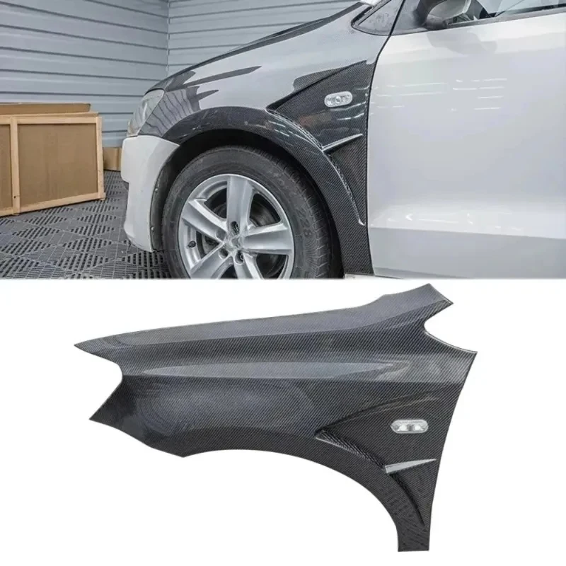High Quality Carbon Fiber Front Fender Wing For VW Polo Plus 2009-2018