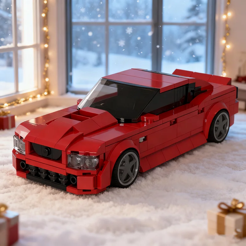 

379 шт. MOC Tuned Holden Commodore City Champions супер модель автомобиля строительные блоки строительные рождественский подарок игрушки кирпич