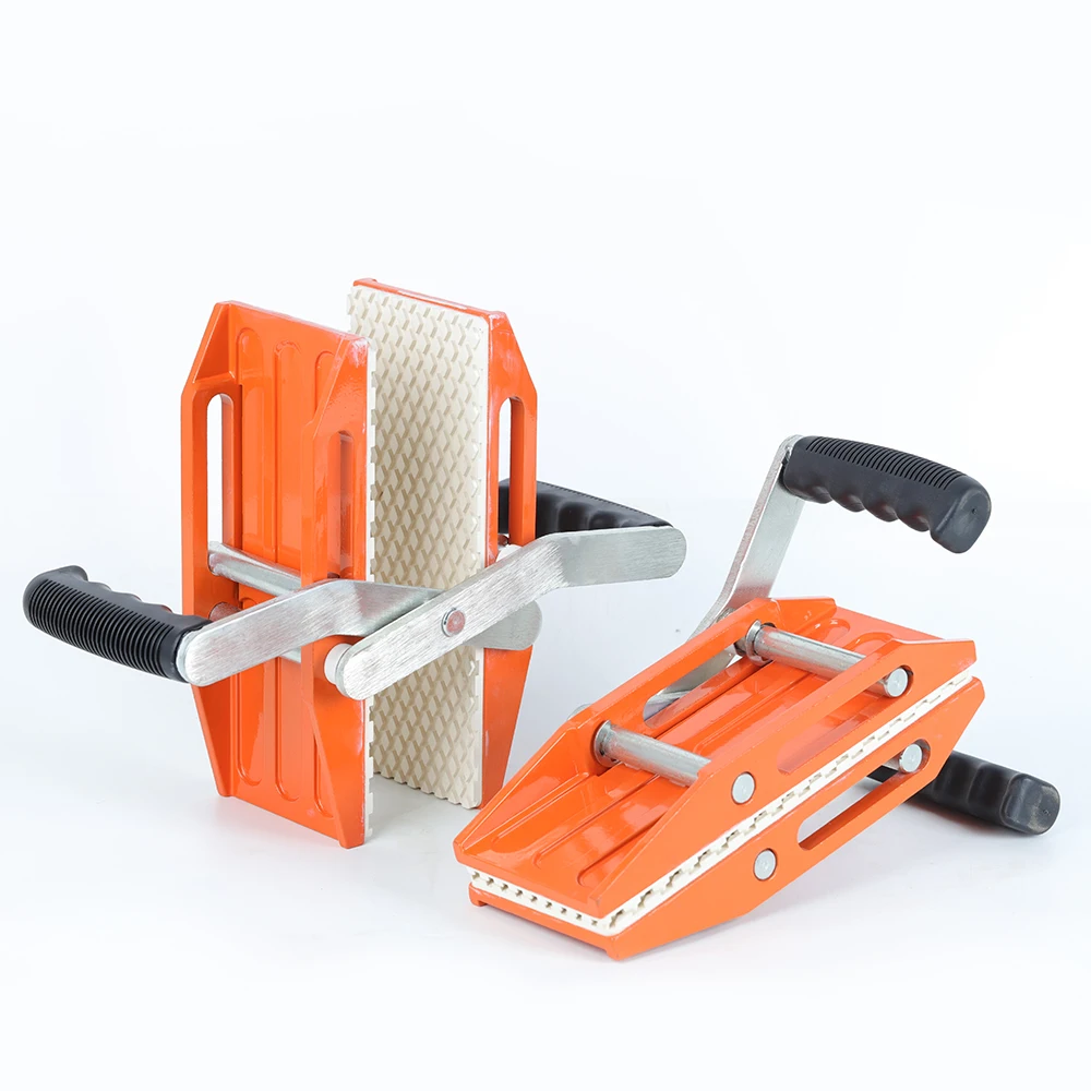 Double Hand Tool Carry Clamp Vise for Granite Stone Marble Slab