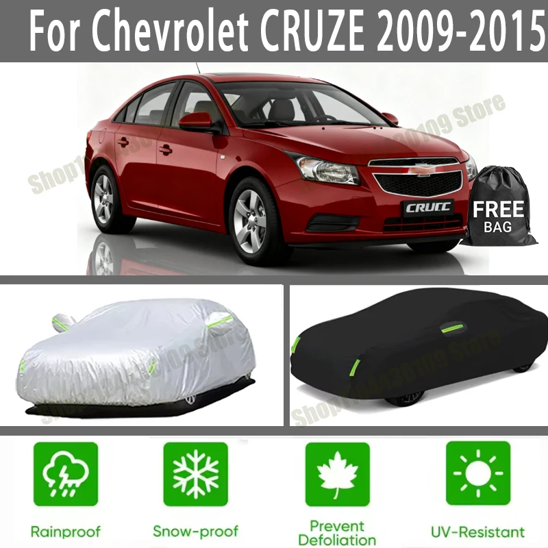 For Chevrolet CRUZE 2009-2015 car cover Winter Summer Snowproof Dustproof Shield, Waterproof Sunproof Auto Protection Accessory