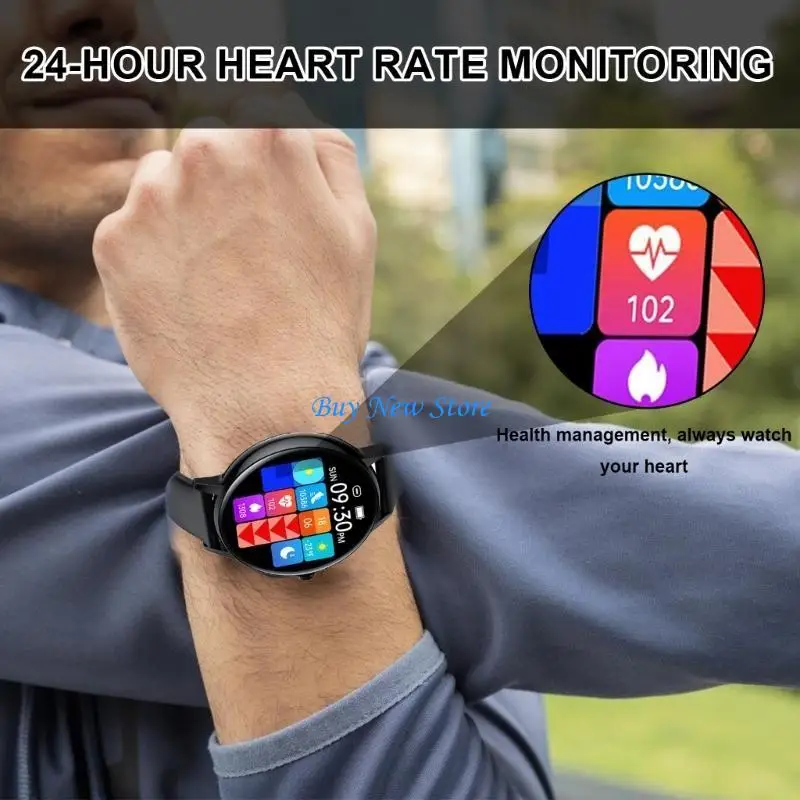 20CE IP67 ساعة مقاومة للماء FW07 ساعة رياضية مريحة وعصرية لتتبع اللياقة البدنية مع ميزة ذكية للجري #4