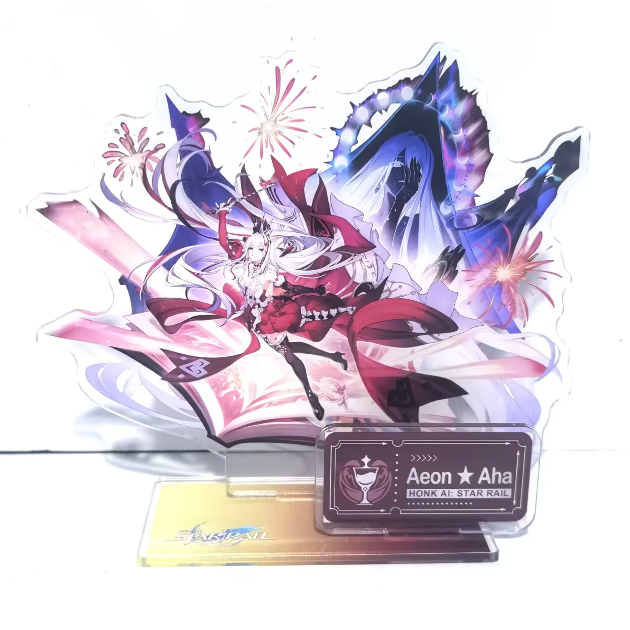 Game Honkai: Star Rail Figure Hyacinthia Cifera Anime Castorice Anaxagoras Acrylic Stand Desk Decor Standing Sign Game Fans Gift