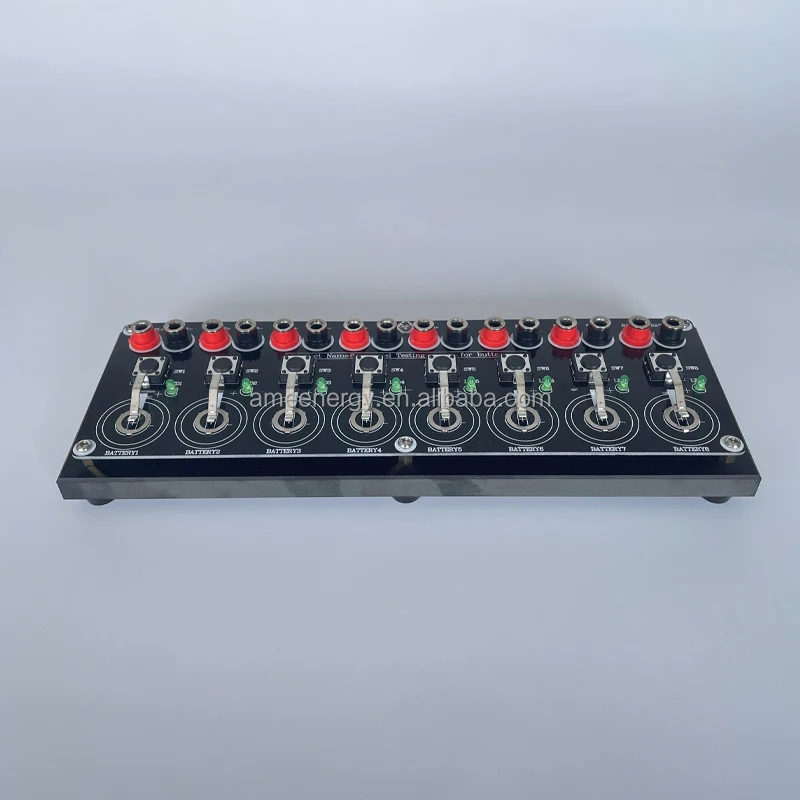 8 Channels Coin Cell Testing Board With Cable & Optional Connector For Battery Analyzers