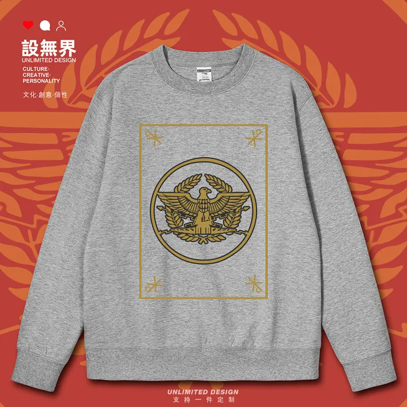 The SPQR History of the Ancient Roman Empire's Rome Empire Civilization mens hoodies white streetwear autumn winter clothes