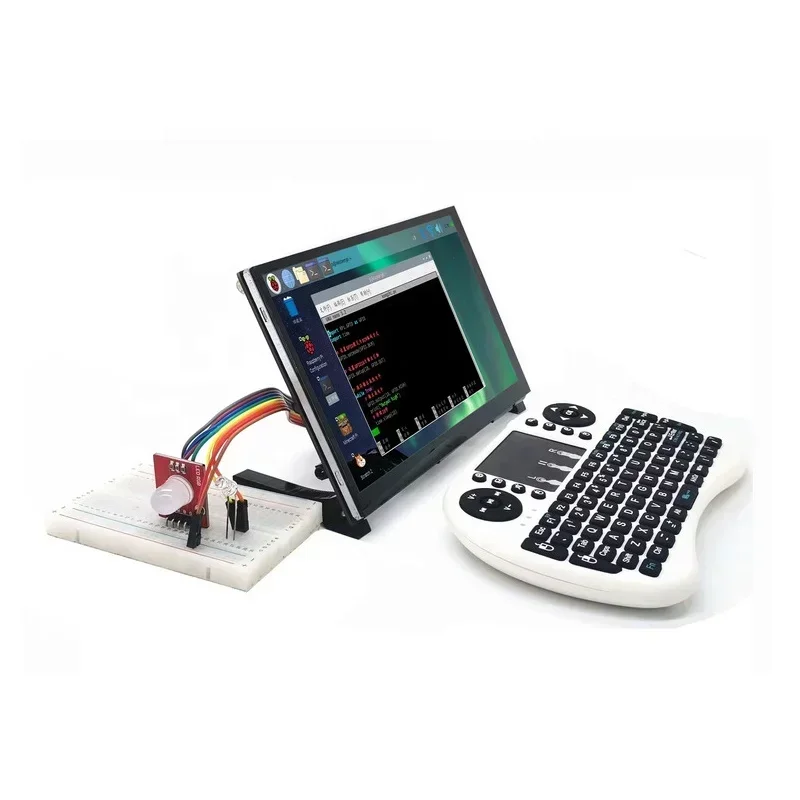 Hot Sales7 Inch IPS Touch Screen Monitor High Definition Multimedia Interface 1024X600 Pixel Display With Bracket For Raspberry