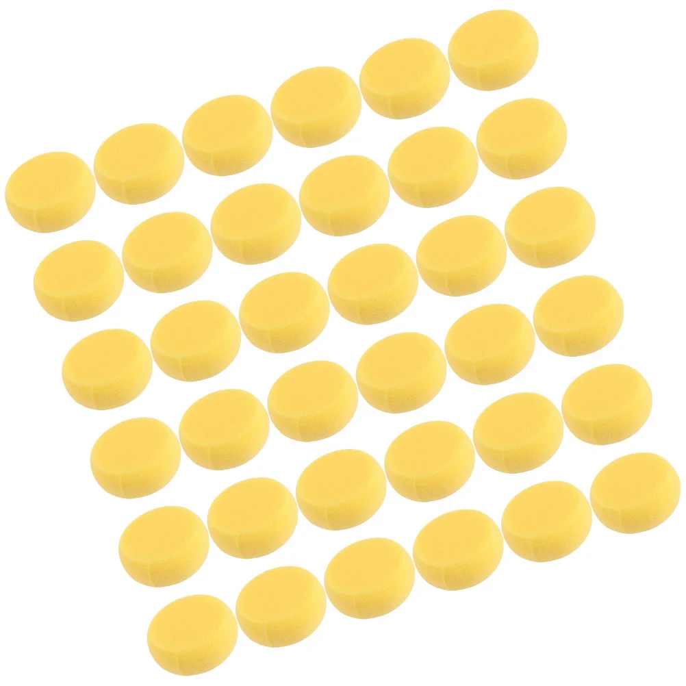 

36Pcs Round Face Cleaning Sponges Soft Facial Pads Multi Function Makeup Remover Exfoliating Sponge Set Round Sponge