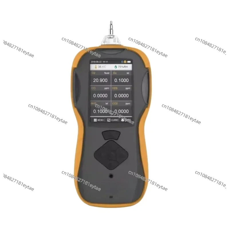 Suitable for portable multi gas analyzer laboratory equipment with pump six in one gas detector