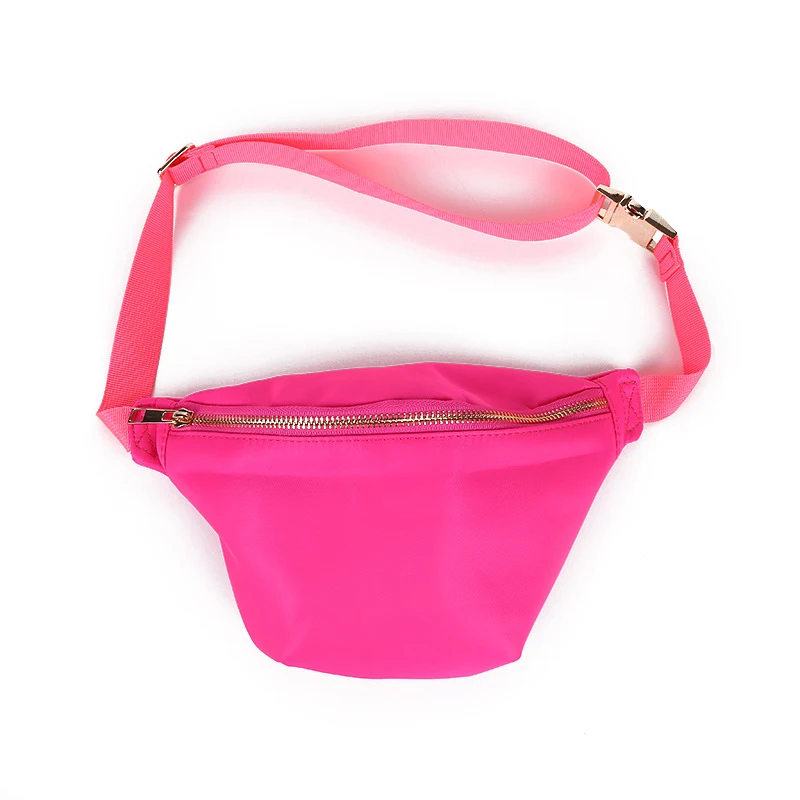 Cinto de Nylon impermeável ao ar livre Fanny Pack, Personalizado Personalizado, DIY Saco Da Cintura, Esportes, Corrida, Maratona, Caminhada, Fitness, Sacos De Ginástica