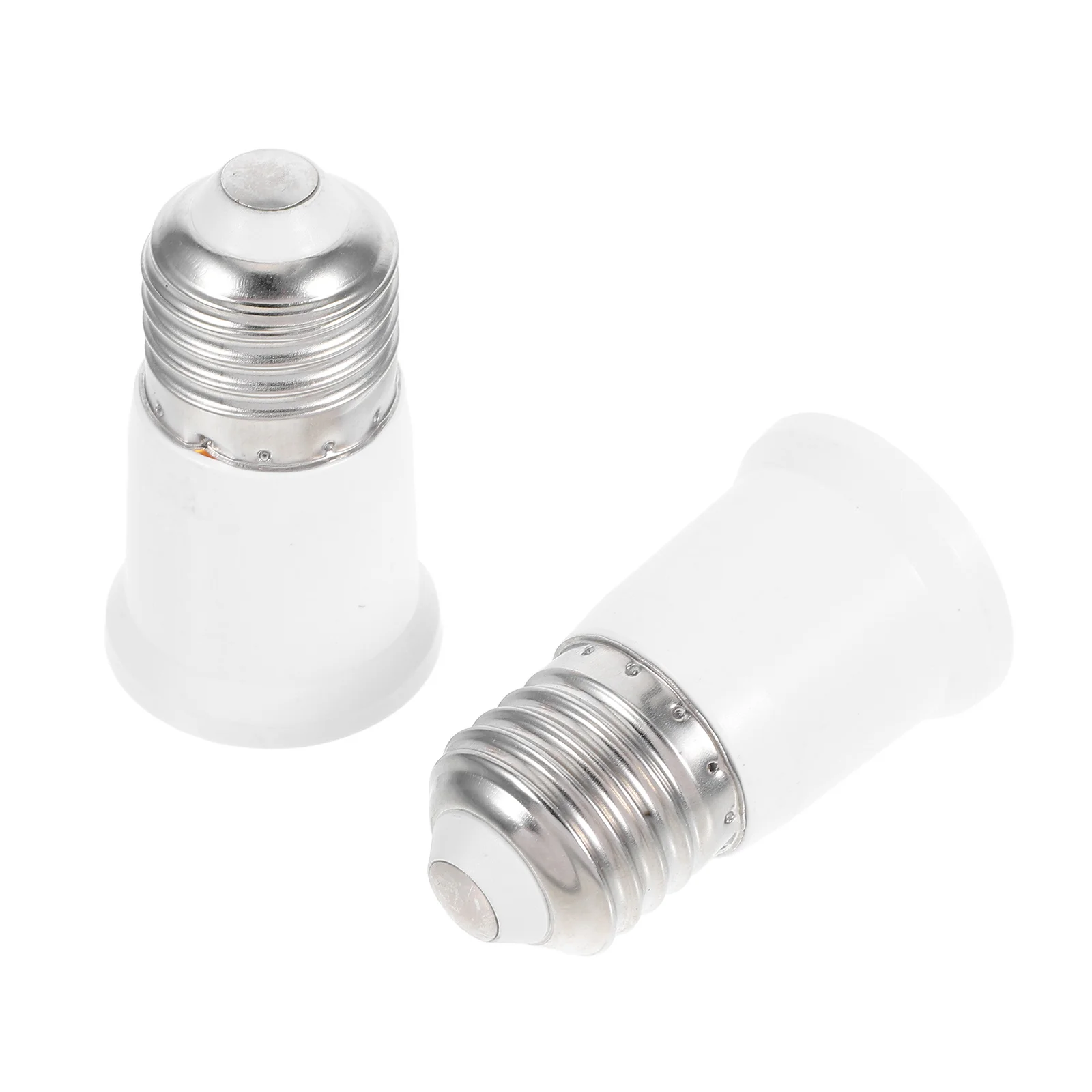 

2pcs E27 Lamp Holder Socket Extender 65Mm Light Bulb Socket Extension Adapter For Chandeliers Table Lamps Wall Lighting Led