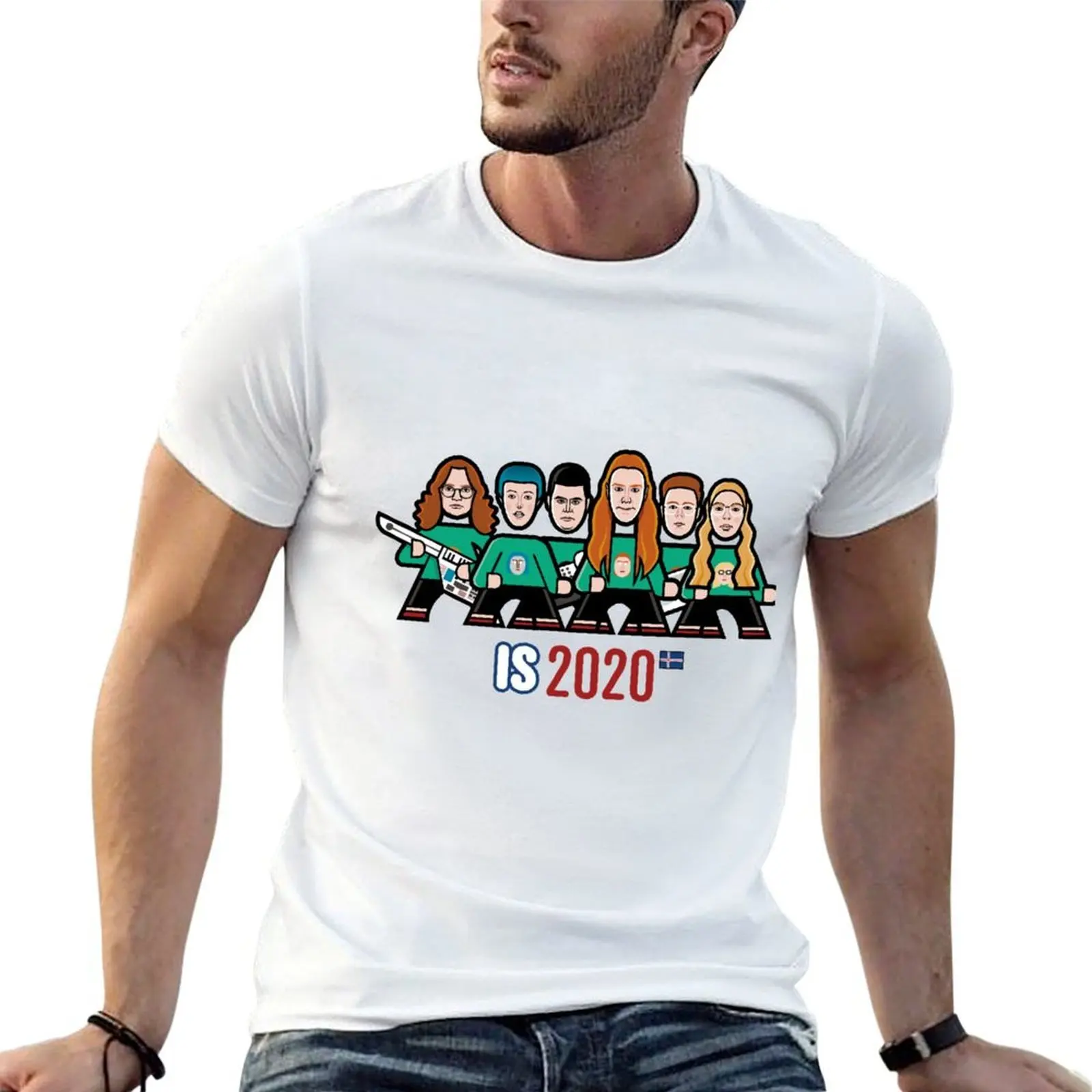 Iceland 2020 T-Shirt Funny t-shirt luxury designer Men's t-shirts