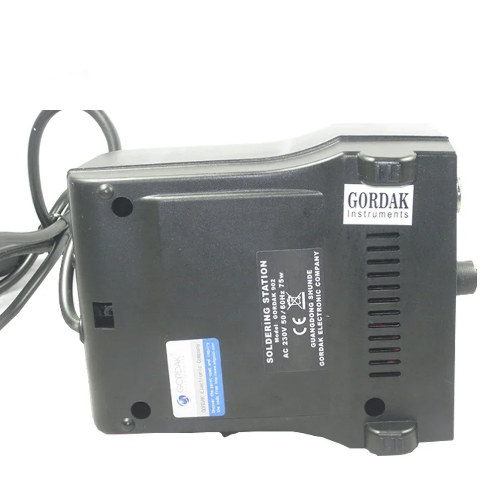 GORDAK 902 ESD SMD لحام الملقط إصلاح محطة إعادة العمل كماشة التدفئة الكهربائية درجة حرارة ثابتة التدفئة الملقط 220 فولت