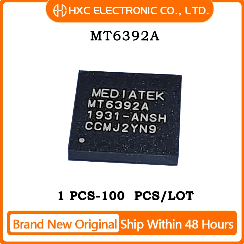 

1PCS/10PCS 100% New MT6392A BGA IC Chips