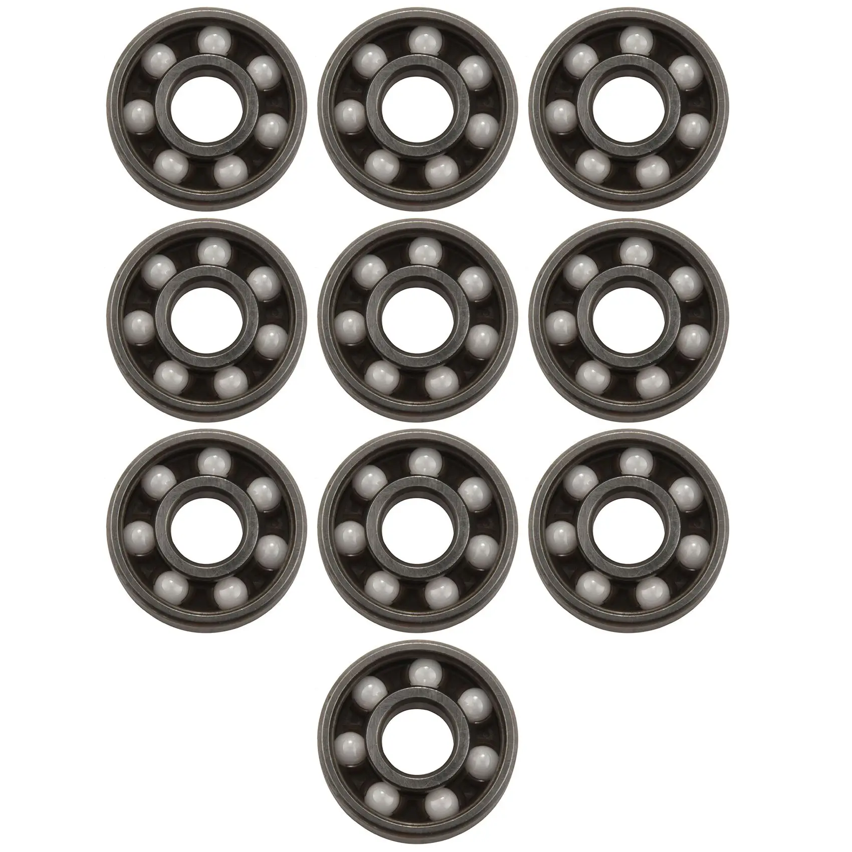 A99I-40Pcs 608 Ball Bearing Scooter Bearings High Precision Rating Long Lasting