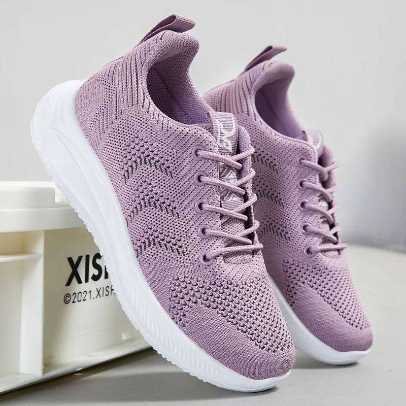 

Breathable Women Casual Shoes Soft Sole Non-slip Mom Sports Shoes Women Yoga Shoes Ladies Running Footwear Ligth Sneakers Female