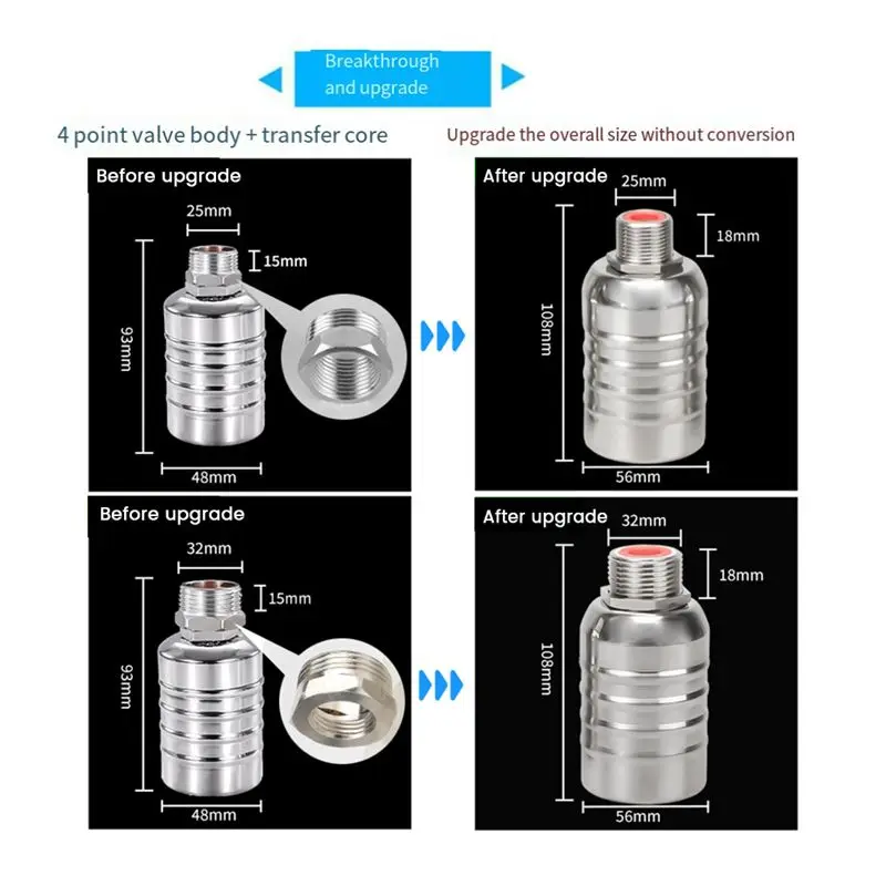 [A92P!】 Fully Automatic Water Level Control Float Valve, Auto Shut Off Mini Float Valve