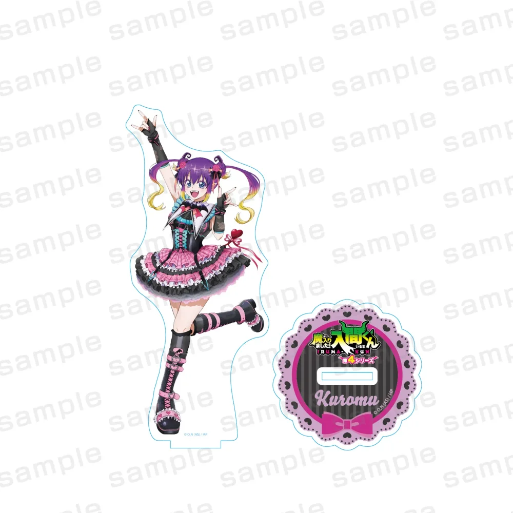 Mairuma Acrylic Stand Keychain Iruma Suzuki Asmodeus Alice Valac Clara Desktop Decor