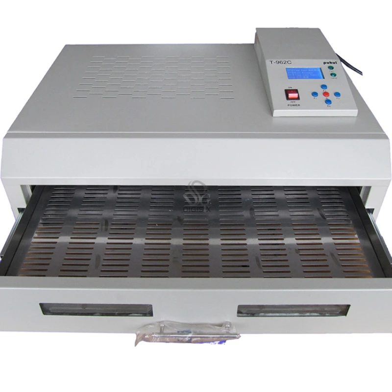 Free shipping T-962C Infrared IC Heater Reflow Solder Oven Machine 2500 W 400 x 600 mm RH