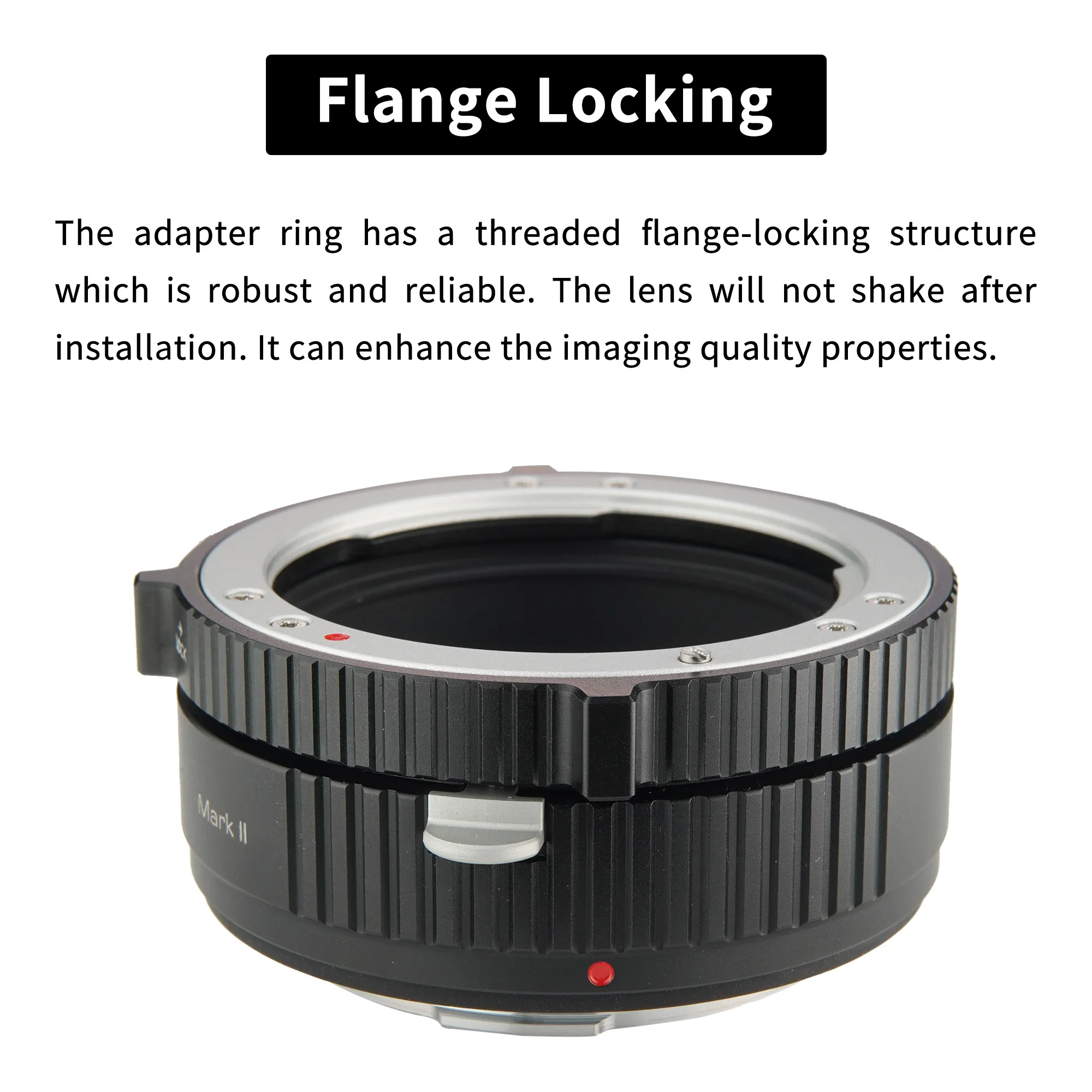 XPIMAGE R to L Lens Mount Adapter Ring Compatible with Leica R Lenses for Leica SL and Panasonic S5 L Cameras