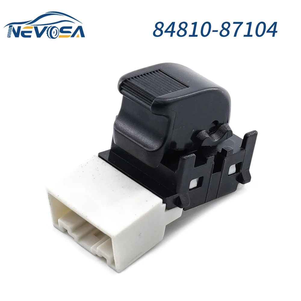 NEVOSA 84810-87104 Passenger Side Power Single Button Car Window Switch For Toyota Avanza F601 F602 8481087104 Car Parts