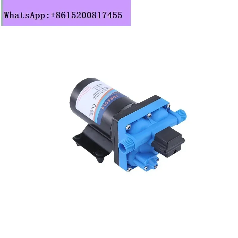 DC electric high pressure diaphragm pump 12V spray car wash irrigation 17 liters large flow 24V self-priming booster pump