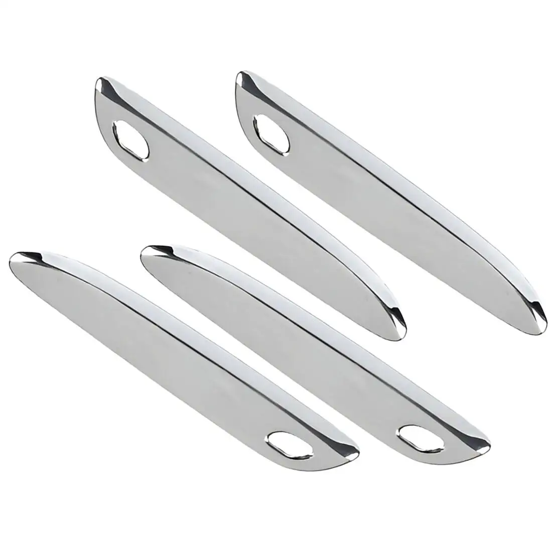 Chrome Exterior Door Handle Cover Strip Trim Plastic fit for Mercedes Benz E S EQE EQS W214 V295 X294 2024-2025