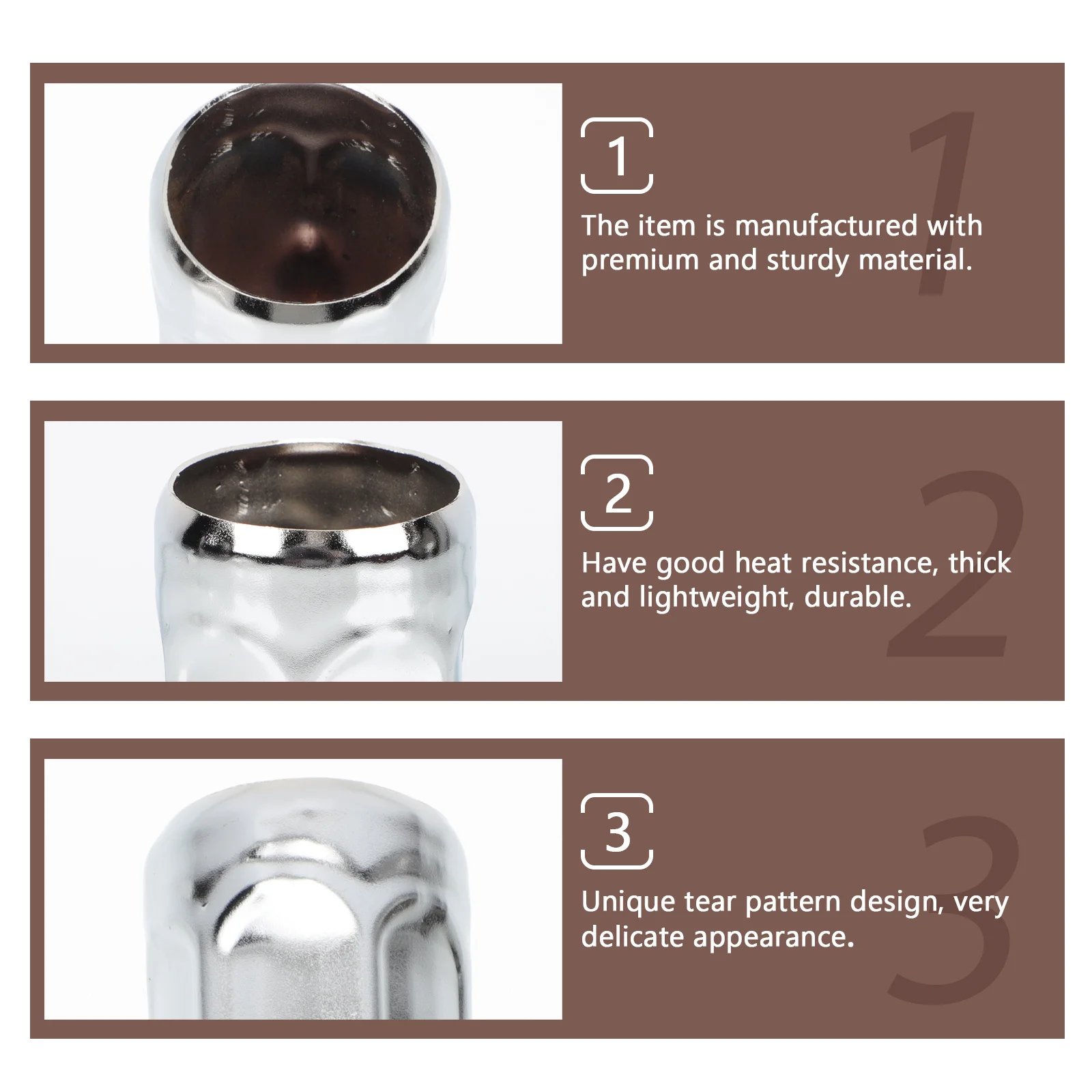 6 قطعة المسيل للدموع نمط الثريا كم الحديد أنبوب مصباح مقاومة للحرارة Diy بها بنفسك الإضاءة ديكور لمبة قاعدة غطاء الثريا اكسسوارات