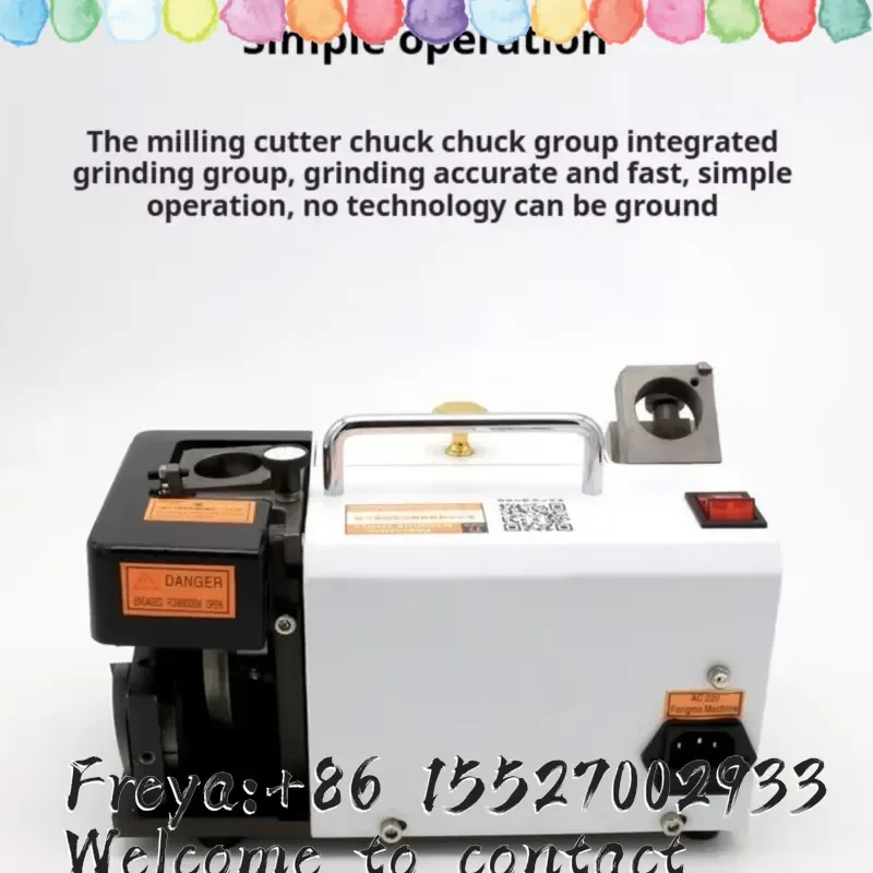 Picture 7: High-Precision Portable milling cutter grinding machine, GD-314 end milling cutter, small steel grinding machine