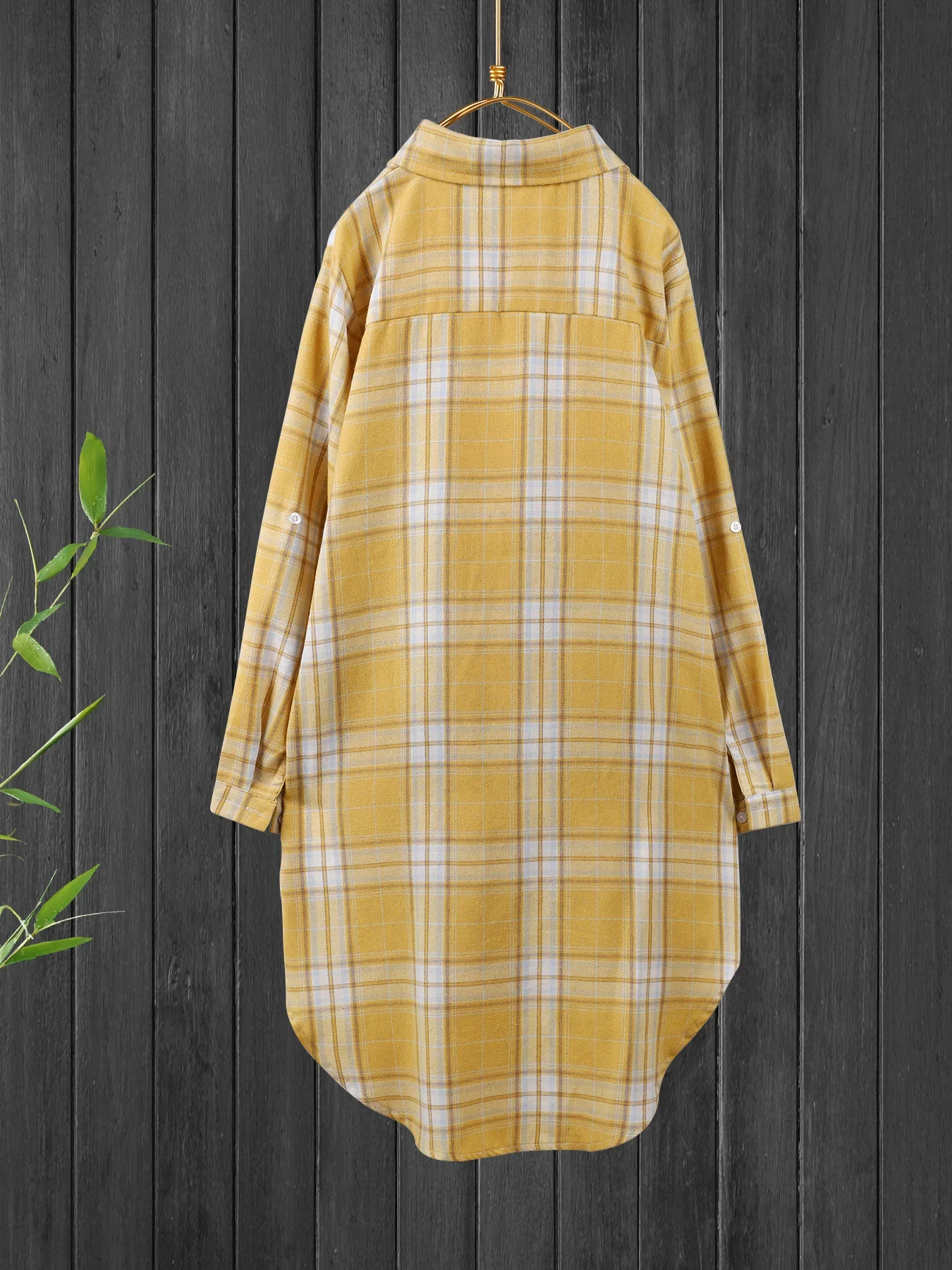 حجم كبير بلوزات المرأة نمط غير رسمي منقوشة قميص طويل الأكمام عادية رقيقة نمط جودة عالية موضة مزاجه زوجين الملابس