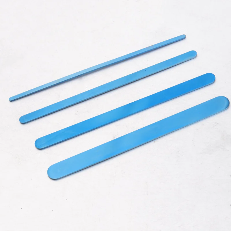 10pcs In Stock Mirror Stainless Steel Long BraceletDIYGeometryCWord Stainless Steel Open-Ended Bracelet Strip Wholesale - Image 5