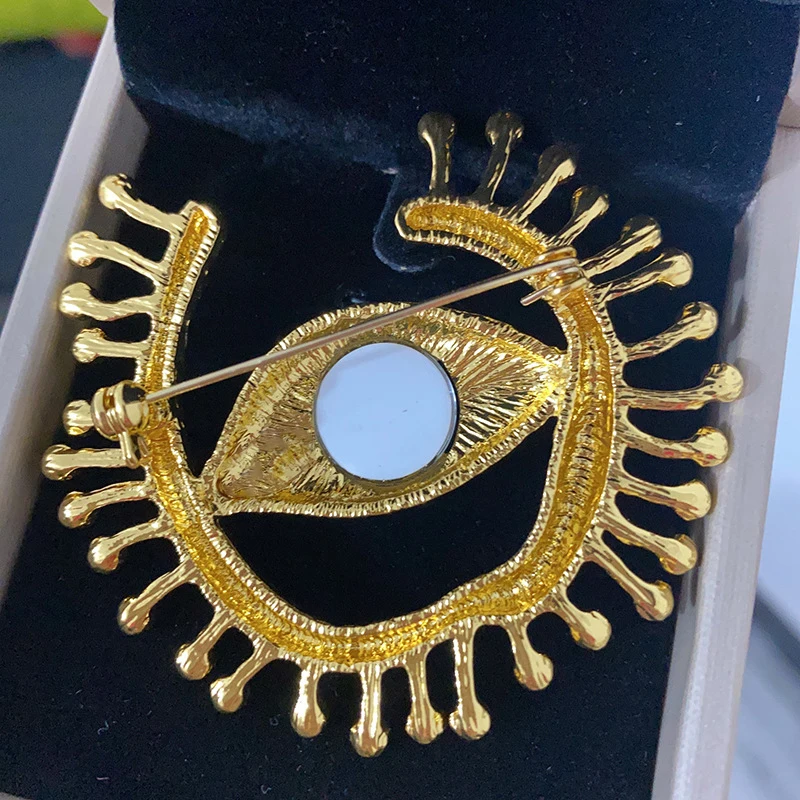 Evil Eye Abzeichen Halloween Cosplay Anime Dämon Blaues Auge Vintage Teufelsaugen Broschen Kostüm Anstecknadel Fans Sammlung Weihnachtsdekoration Geschenke – Detail 5