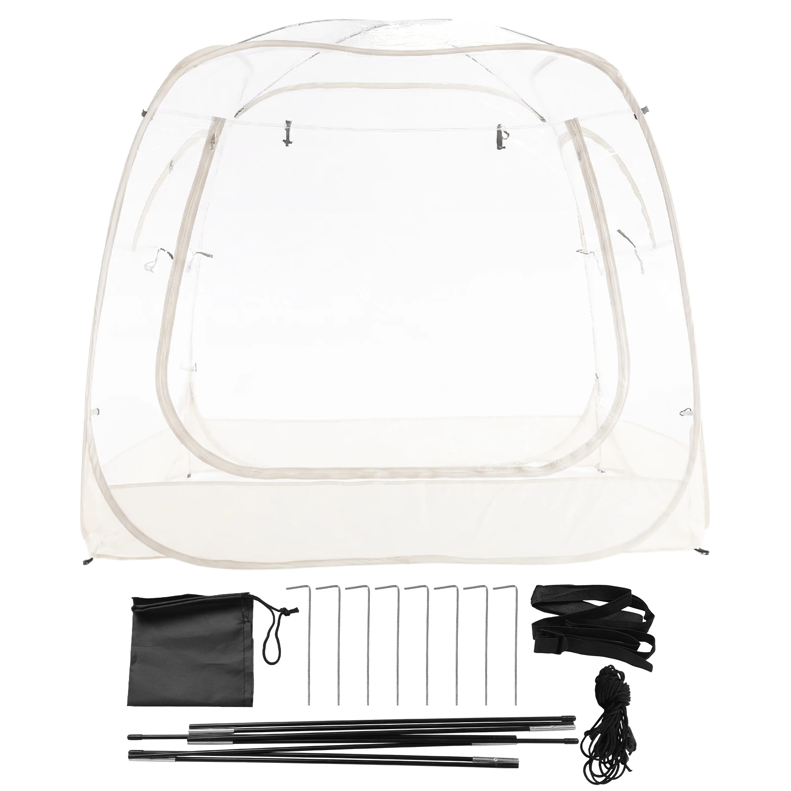 

Screen House for Patios 5x5ft Large Oversize All Weather Sports Tent 2-4 Person for Sports Events Camping Fishing Cheering