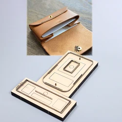 10.6x6.5x2.5cm  namecard holder  bag Leather Craft cutting dies knife mold iron blade cutter