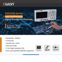 Owon Osciloscopio Digital Oscilloscope Tools SDS1022 SDS1102 SDS1202 SDS1104 1GS/s 100MHz 2CH Oscillometer Storage Oscilloscope