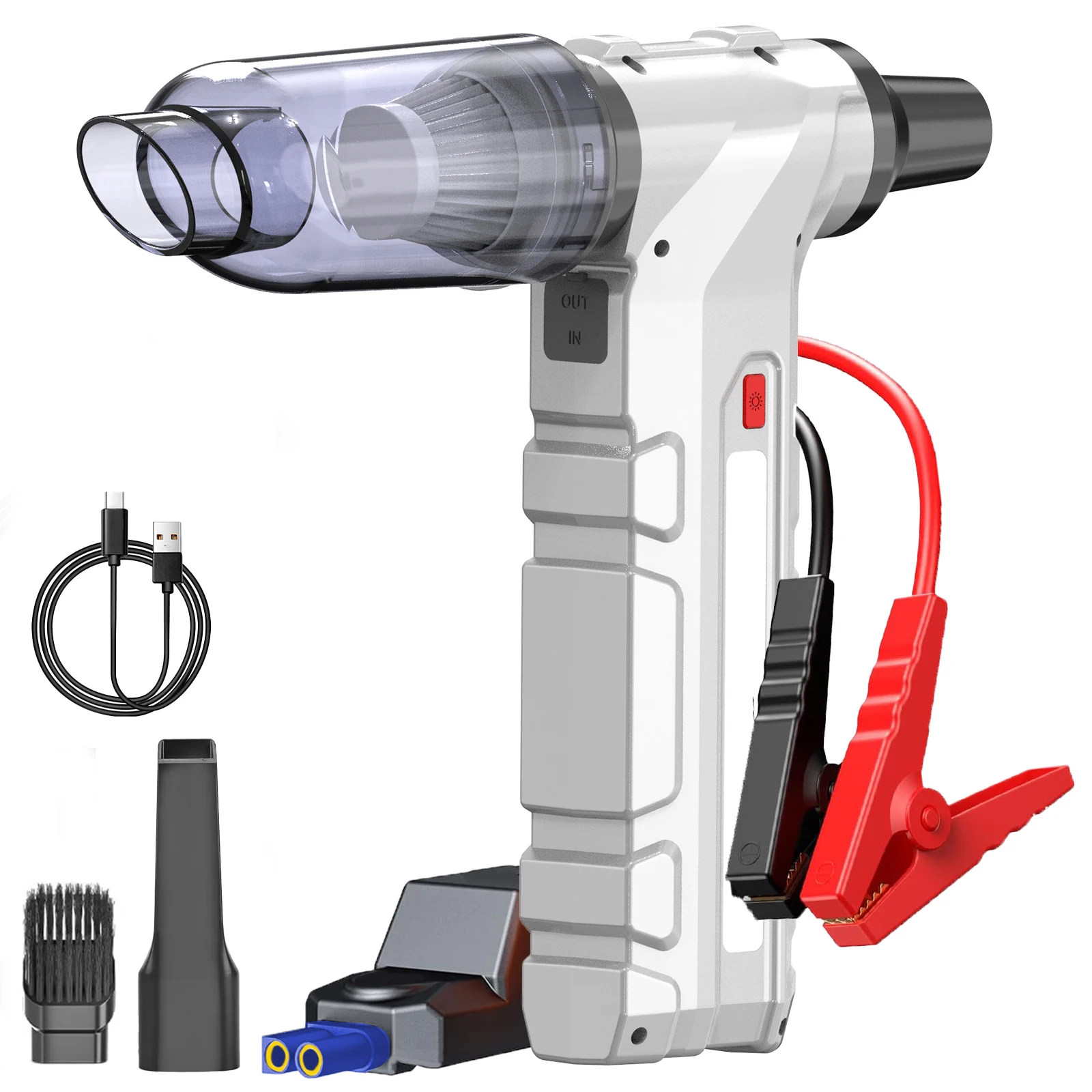 

Turbo Jet Blower 130000RPM Powerful Air Blower 600A Car starter Power Bank Car Jump Starter Battery Cleaing car Vacuum cleaner