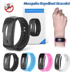 Ultrasonic Anti Mosquito Repellent Electronic Mosquito Repellent Bracelet Watch Portable Watch Mosquito Repellent Wristband Tool