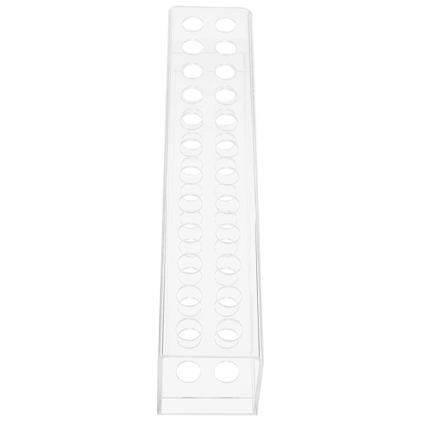 

Acrylic Pen Stand 24 Slots Stationery Holder Desk Organizer Display Rack For Stationery Supplies Pens Pencils Brush