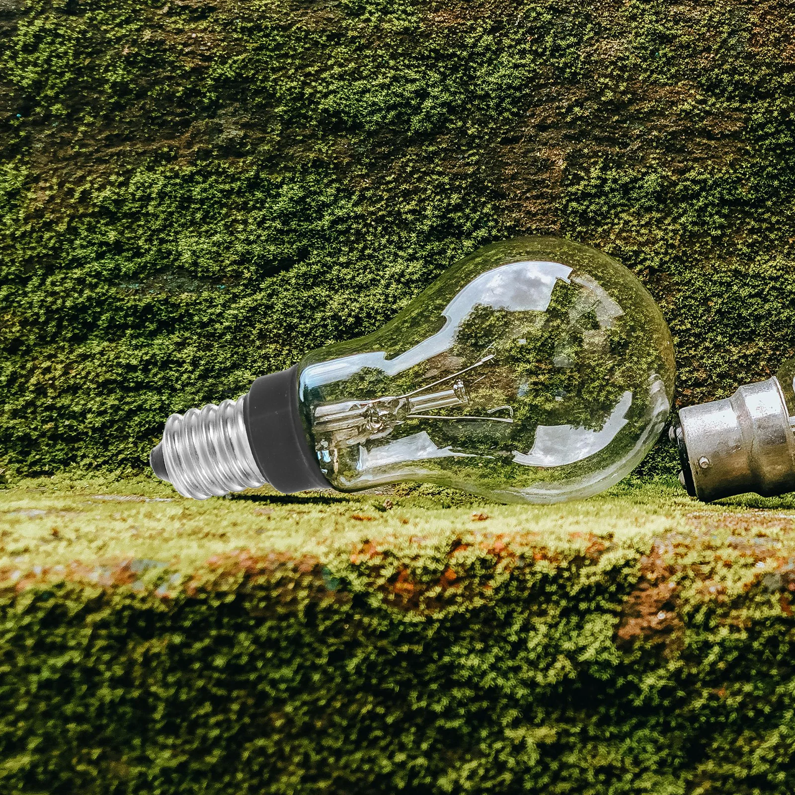 

6Pcs Light Bulb Base Converter E14 to E12 Lamp Socket Replacement No Tools Needed High Temperature Resistant Multi Occasion Use